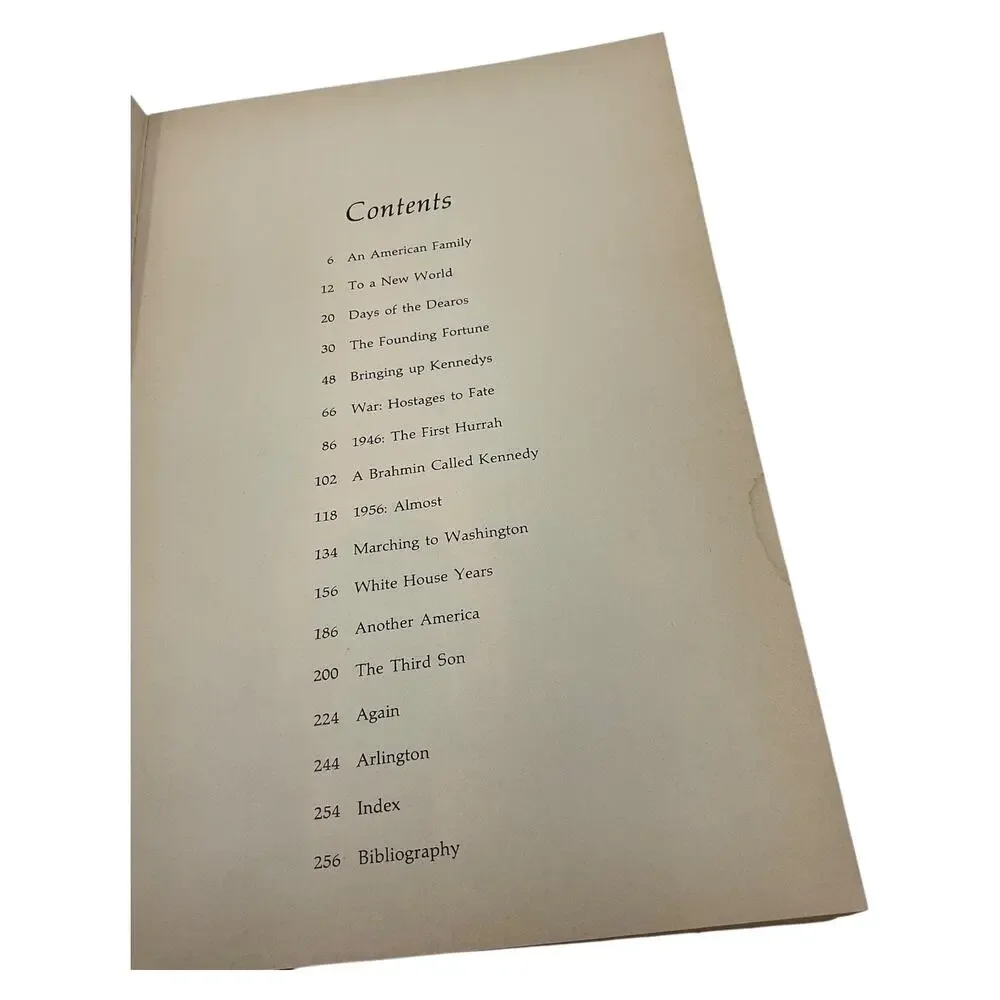 Triumph and Tragedy Kennedy Family History‎ Book 1968 Associated Press
